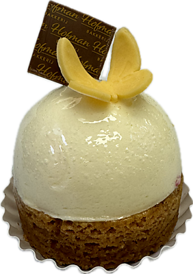 Luxe bolgebak  witte choc framboos