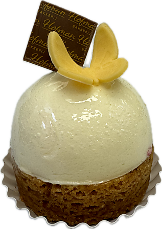 Luxe bolgebak  witte choc framboos